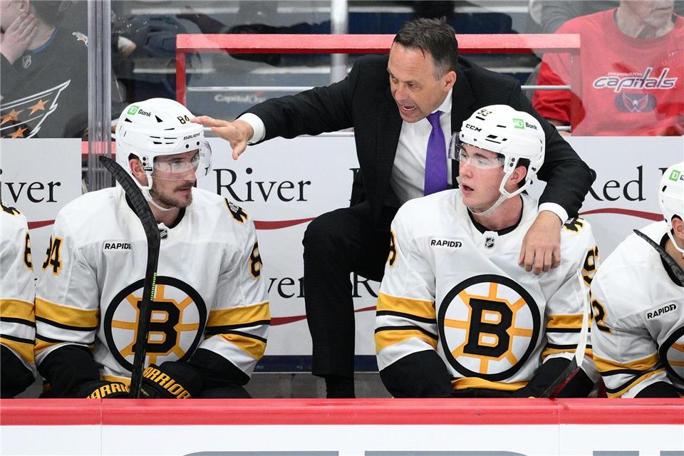 Marco Sturm kassiert mit den Boston Bruins die nächste Niederlage. (Archivbild)Nick Wass/FR67404 AP/AP/dpa