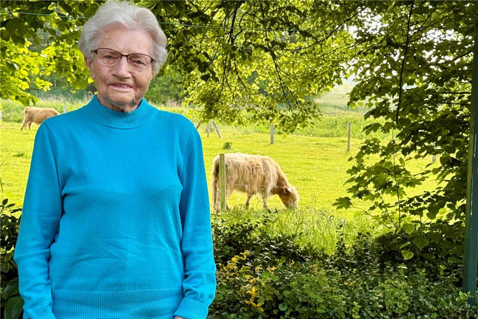 Maria Ketteler wird 100 Jahre alt. Seit 1943 lebt sie auf demselben Hof.