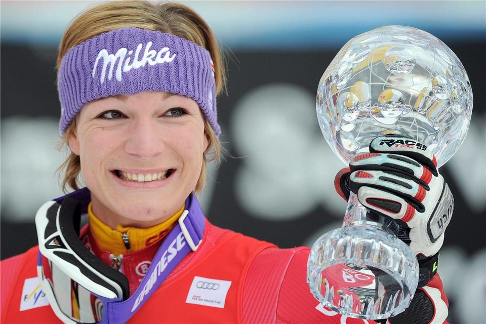 Maria Riesch prägte ein Ski-Ära. picture alliance / dpa