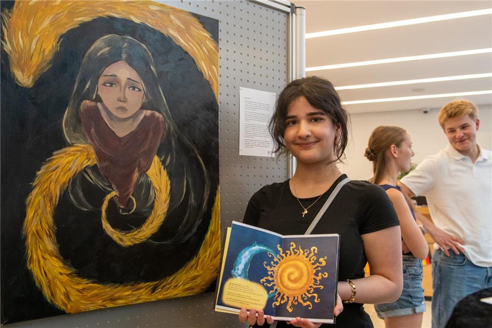 Maria Rouel hat ein Märchenbuch gestaltet.