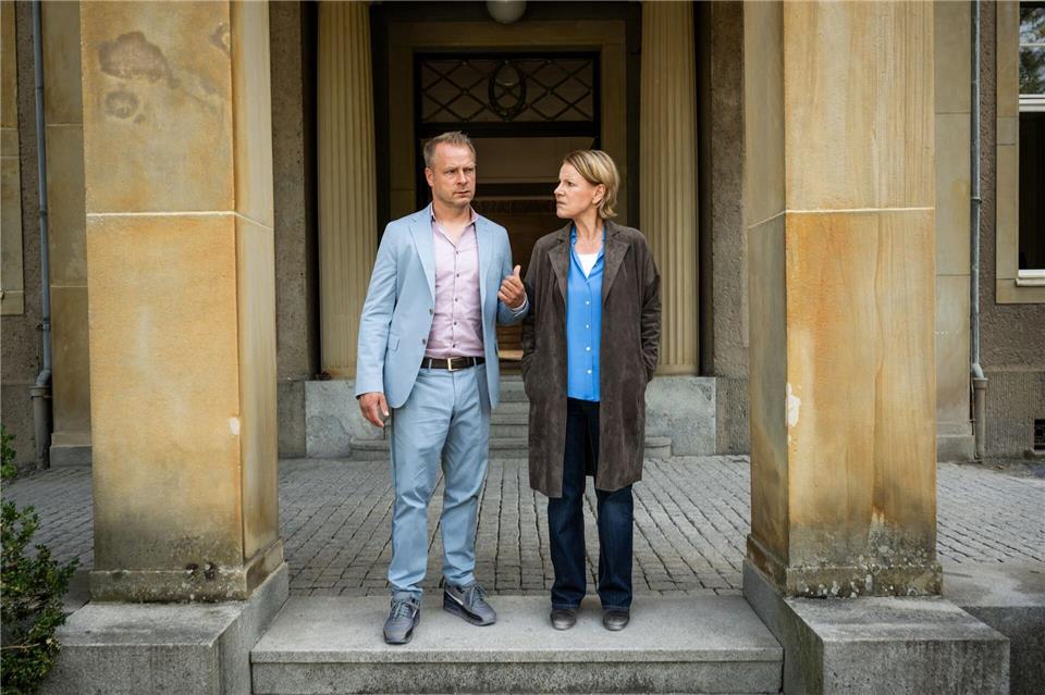 Marie Brand (Mariele Millowitsch) und Jürgen Simmel (Hinnerk Schönemann) ermitteln wieder.Martin Valentin Menke/ZDF/dpa