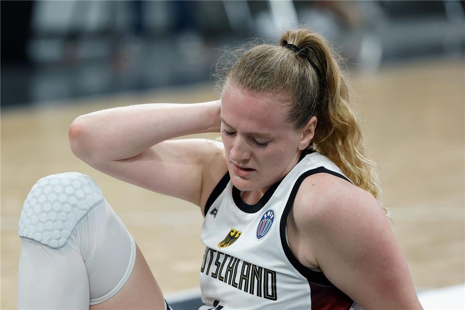 Marie Gülich fällt wegen einer schweren Knieverletzung für die Basketball-EM aus. Heiko Becker/dpa