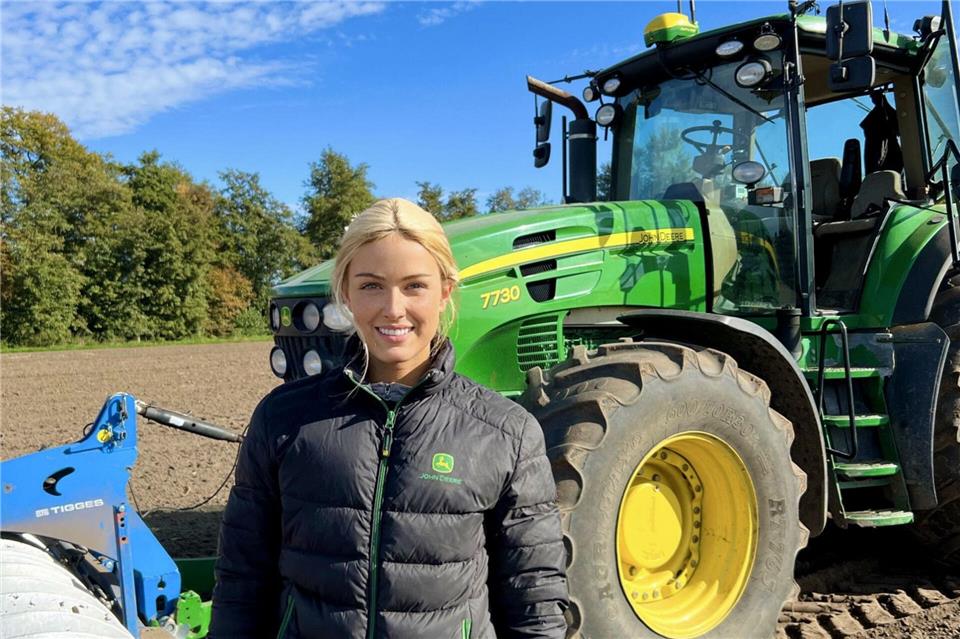 Marie Hoffmann ist nach Angaben der Veranstalter die aktuell reichweitenstärkste Agrarbloggerin in Deutschland