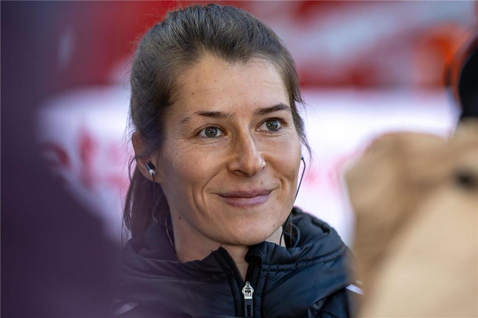 Marie-Louise Eta wird Trainerin der Bundesliga-Frauen von Union-Berlin (Archivbild).Andreas Gora/dpa