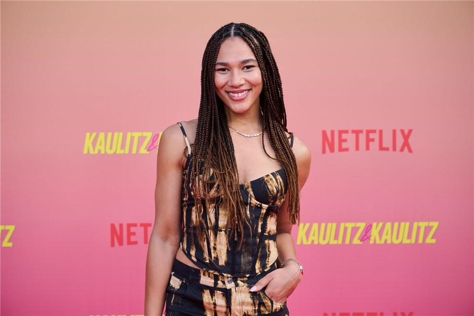 Marie Mouroum ist schwanger. (Archivbild)Annette Riedl/dpa