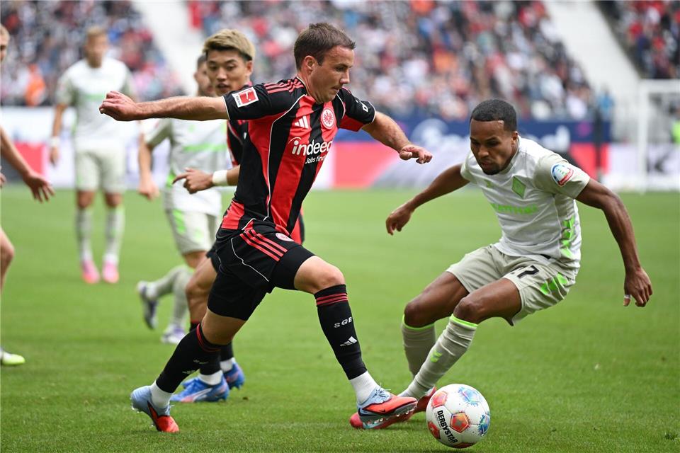Mario Götze fühlt sich bei Eintracht Frankfurt wohlArne Dedert/dpa