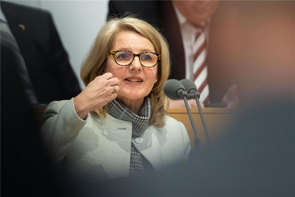 Marion Schneid von der CDU wurde einstimmig gewählt. (Archivbild)Silas Stein/dpa