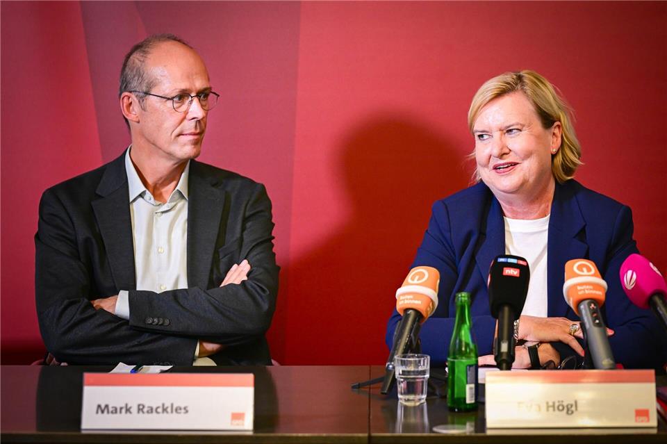 Mark Rackles soll in Bremen Bildungssenator werden. Eva Högl soll Innensenatorin werden. (Archivfoto)Sina Schuldt/dpa