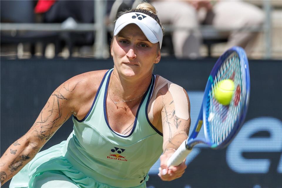 Marketa Vondrousova wurde für einen verpassten Dopingtest für vier Jahre gesperrt. (Archivbild)Andreas Gora/dpa