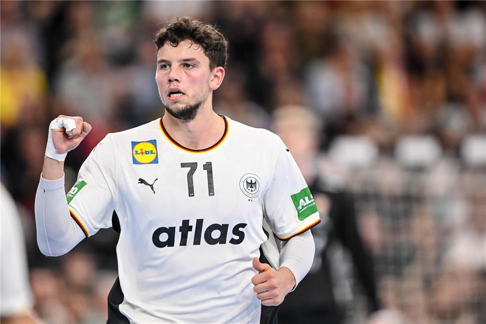 Marko Grigic (SG Flensburg-Handewitt) war 2024/25 Bundesliga-Torschützenkönig.Harry Langer/dpa