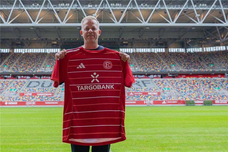 Markus Anfang leitete schon am Montag erstmals das Training in Düsseldorf.Rolf Vennenbernd/dpa
