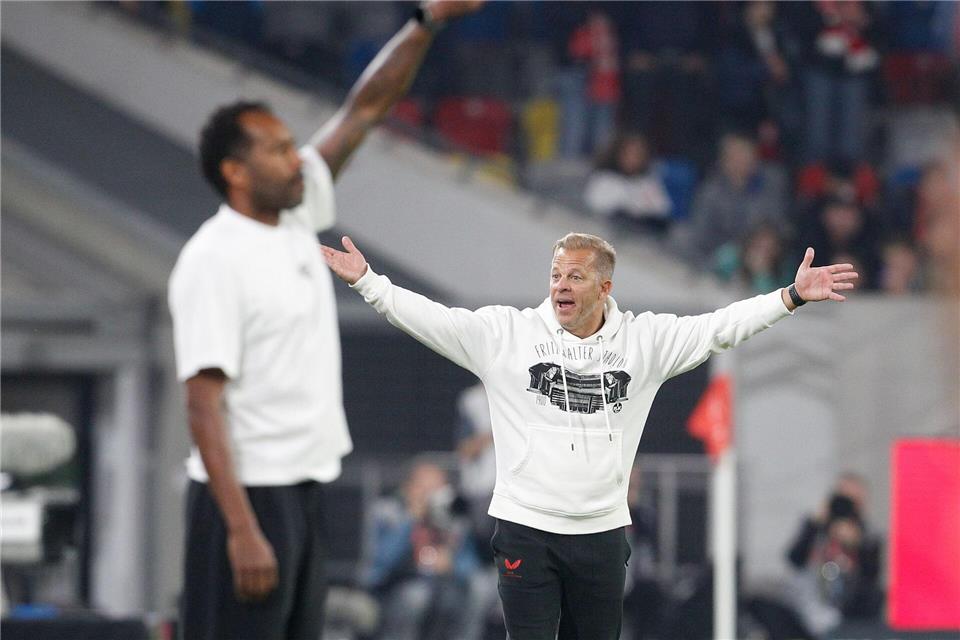 Fortuna trennt sich von Thioune - Anfang übernimmt Markus Anfang (r) wird bei Fortuna Düsseldorf Nachfolger von Daniel Thioune. (Archivbild) Roland Weihrauch/dpa