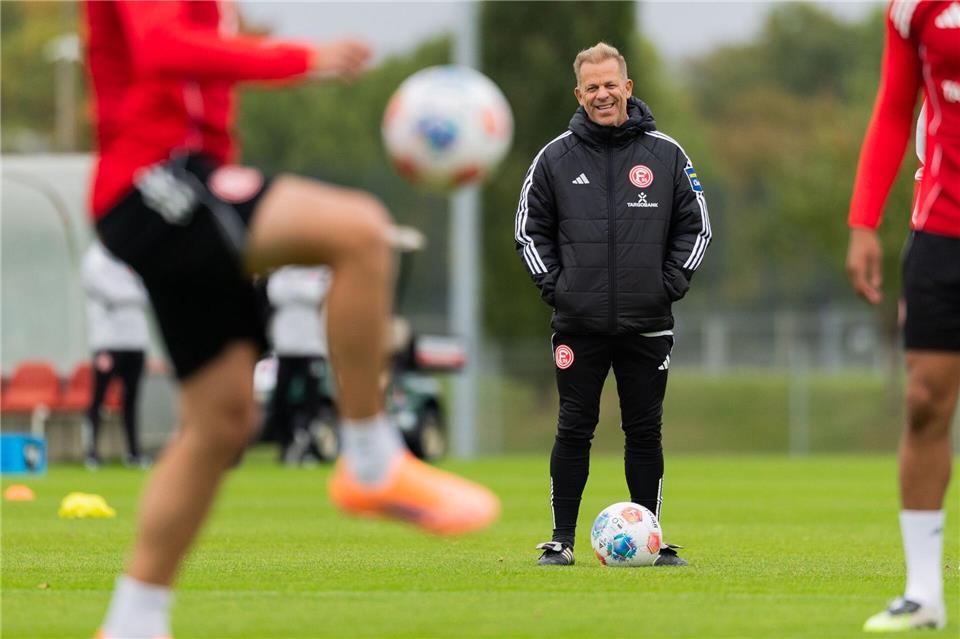 Markus Anfang steht bei Fortuna Düsseldorf vor seiner Premiere. Rolf Vennenbernd/dpa