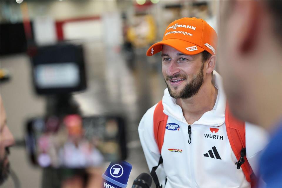 Markus Eisenbichler hat über sein Leben nach der Karriere gesprochen. (Archivbild)Daniel Löb/dpa