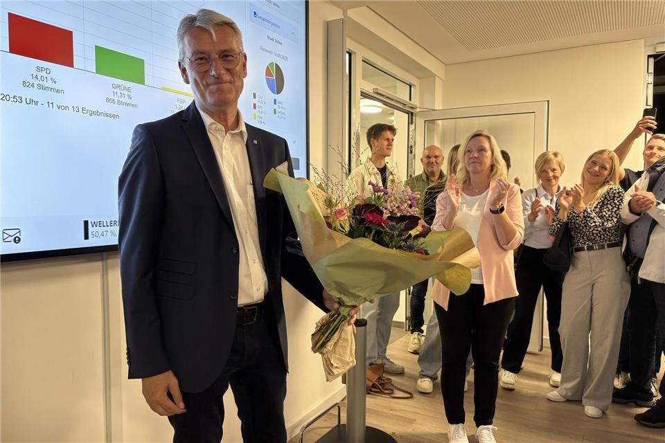 Markus Hund wird in den kommenden Jahren als Bürgermeister die Geschicke in der Stadt Velen mitgestalten.
