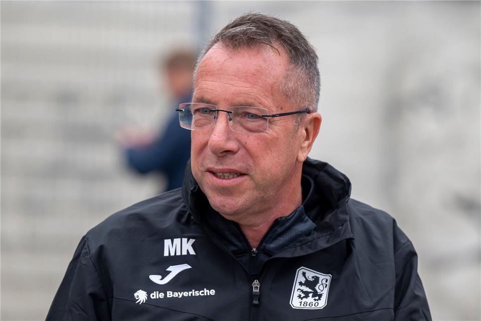 Markus Kauczinski will mit den „Löwen“ den Toto-Pokal gewinnen. (Archivbild)Peter Kneffel/dpa
