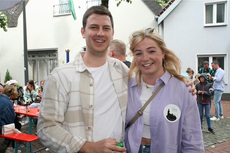 Markus Rudde und Sandra Hülskamp sind das Ärpelkaiserpaar der Gemener Junggesellenschützen.