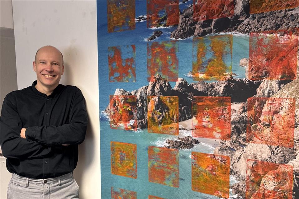 Markus Schönherr sucht in seinen Werken die Verbindung von Kunst und Natur.