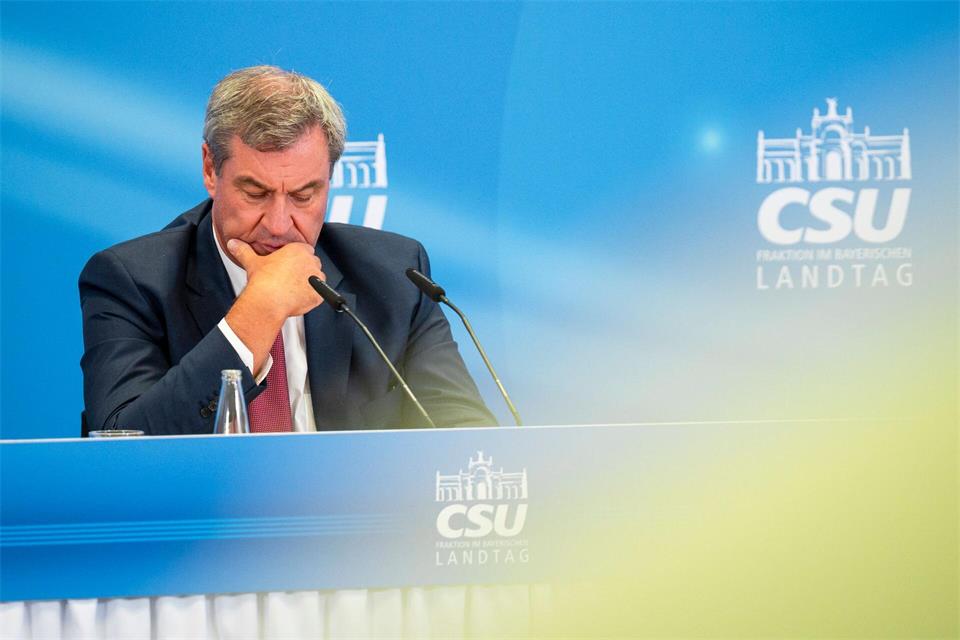 Markus Söder fordert Konsequenzen aus den CDU-Wahlpleiten.Daniel Vogl/dpa