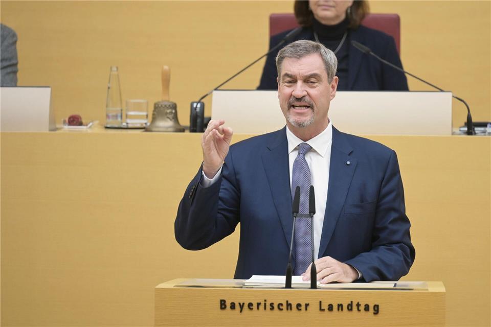 Markus Söder verteidigt das Aus für das Familiengeld.Malin Wunderlich/dpa
