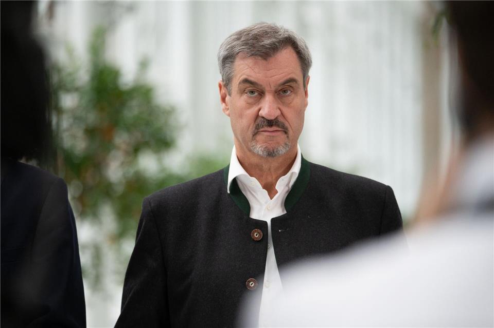 Markus Söder will den bayerischen Staat in den nächsten 15 Jahren deutlich schlanker machen (Archivbild). Leonie Asendorpf/dpa