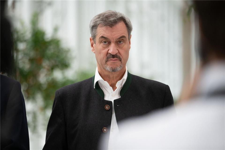 Markus Söder will den bayerischen Staat in den nächsten 15 Jahren deutlich schlanker machen. (Archivbild)Leonie Asendorpf/dpa