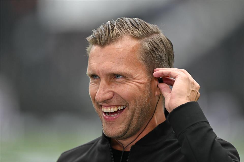 Marlus Krösche will seinen Vertrag bei der Eintracht erfüllen (Archivbild). Arne Dedert/dpa