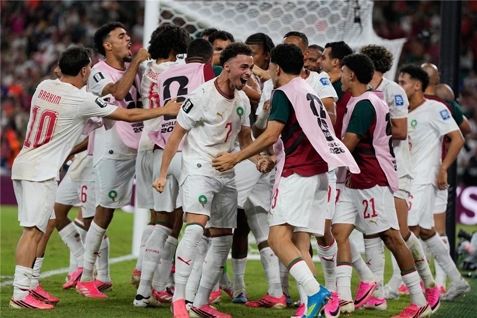 Marokko darf jubeln. Ricardo Mazalan/AP/dpa