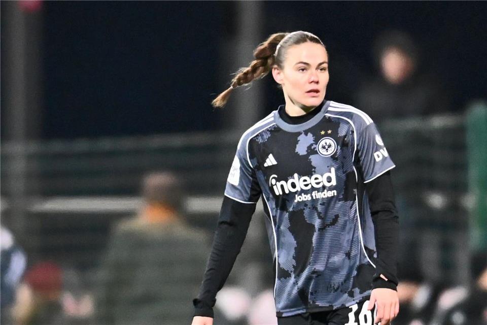 Marthine Östenstad will mit den Eintracht-Frauen ins Finale des Europa Cups. (Archivbild)Jennifer Brückner/dpa