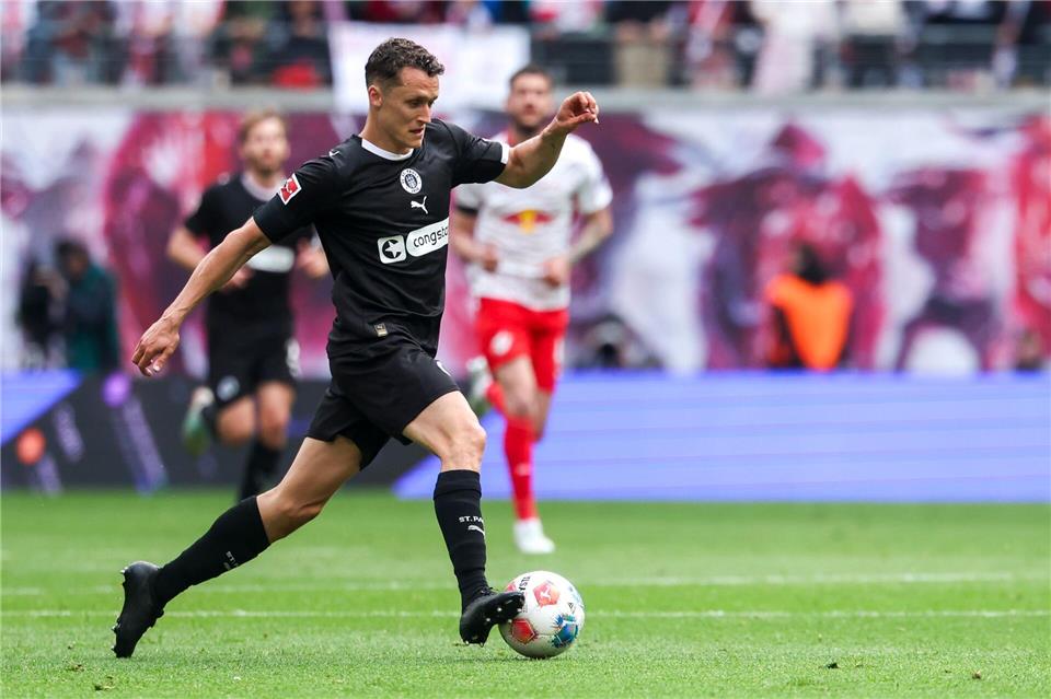 Martijn Kaars traf für den FC St. Pauli im letzten Testspiel. (Archivbild)Jan Woitas/dpa