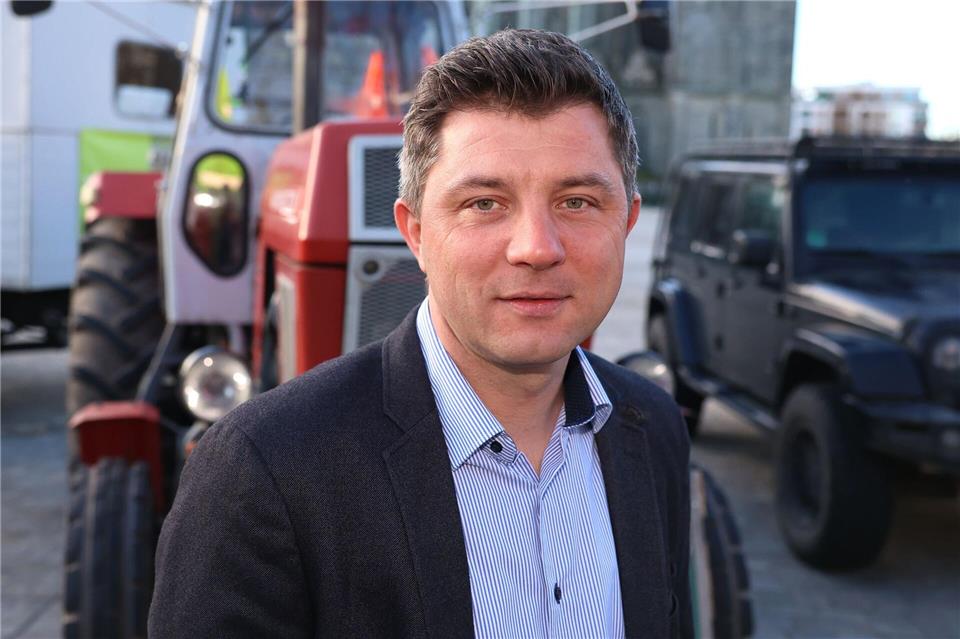 Martin Dippe wurde als Präsident des Bauernbundes wiedergewählt. (Archivbild)Peter Gercke/dpa-Zentralbild/dpa