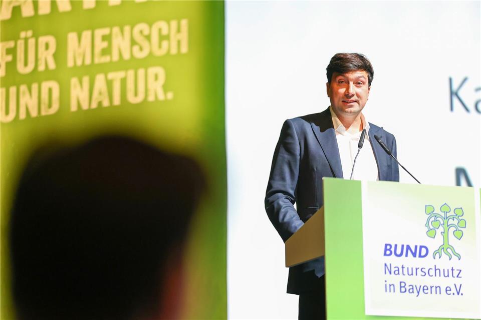 Martin Geilhufe ist der neue Chef an der Spitze des Bundes Naturschutz in Bayern.Daniel Löb/dpa