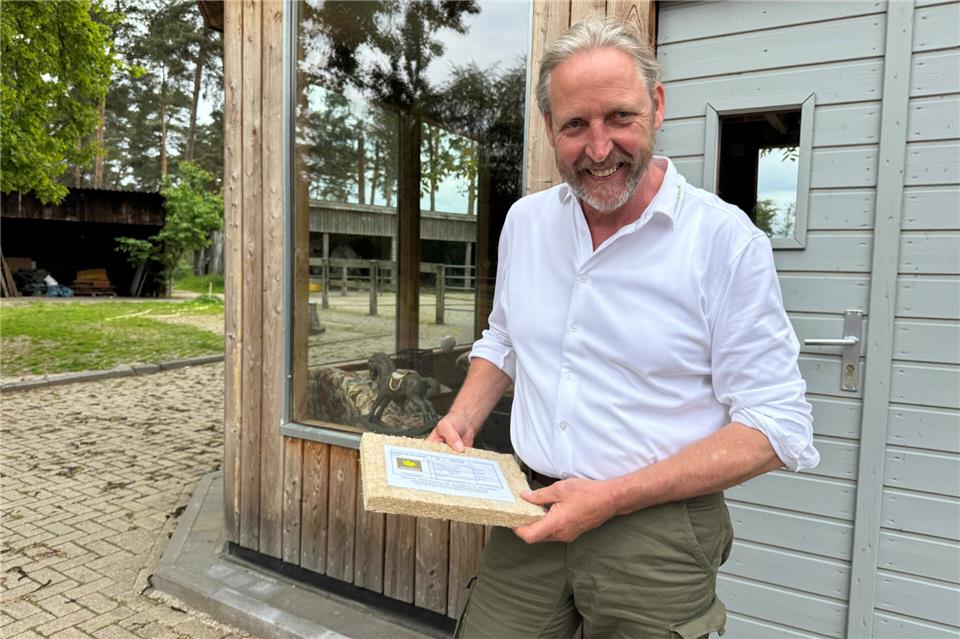Martin Kamperschroer will den Firmensitz von „Naturwerk“ trotz Expansion nach Bad Bentheim in Borken belassen.