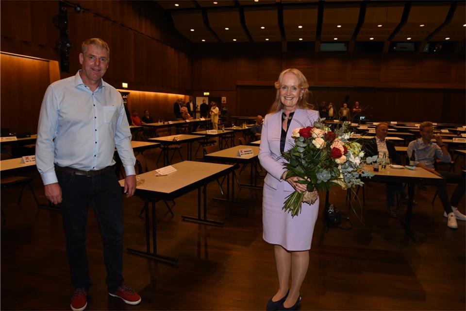 Martin Schulz und Mechtild Schulze Hessing.