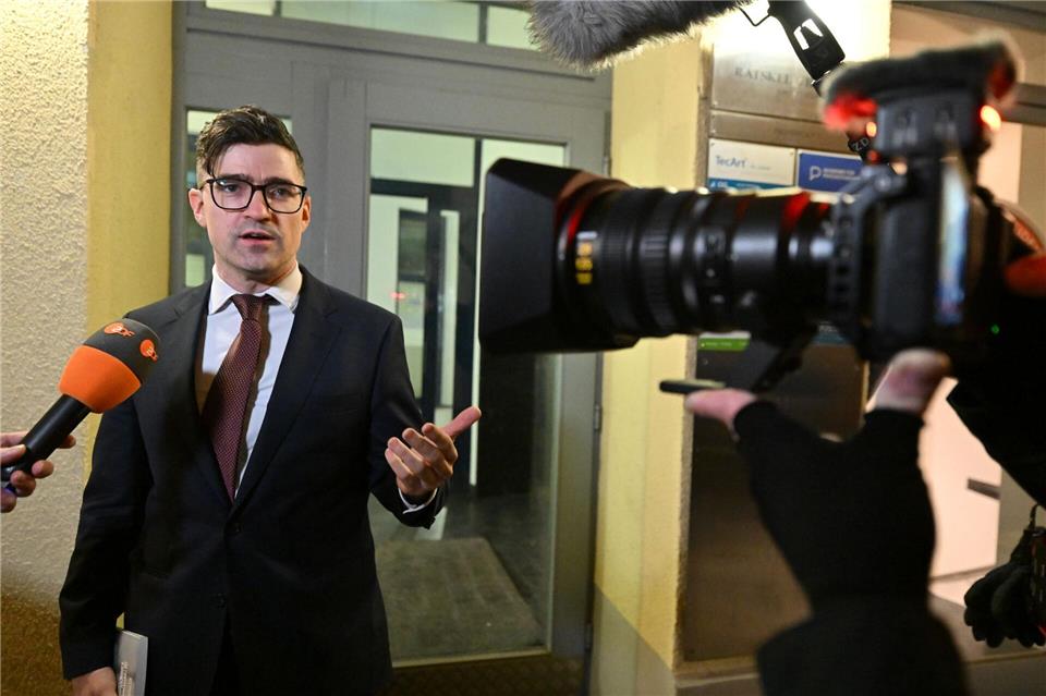 Martin Sellner, Führungsfigur der als rechtsextremistisch eingestuften Identitären Bewegung, war zuletzt in Erfurt zu Gast. (Archivbild)Martin Schutt/dpa