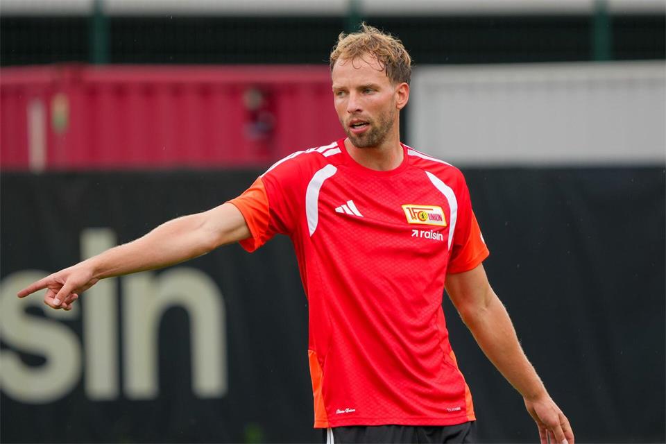 Marvin Friedrich kehrte ins Unioner Mannschaftstraining zurück. (Archivbild)Soeren Stache/dpa