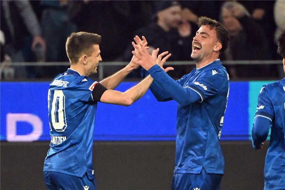 Marvin Wanitzek (l) wählte offene Worte.Uli Deck/dpa