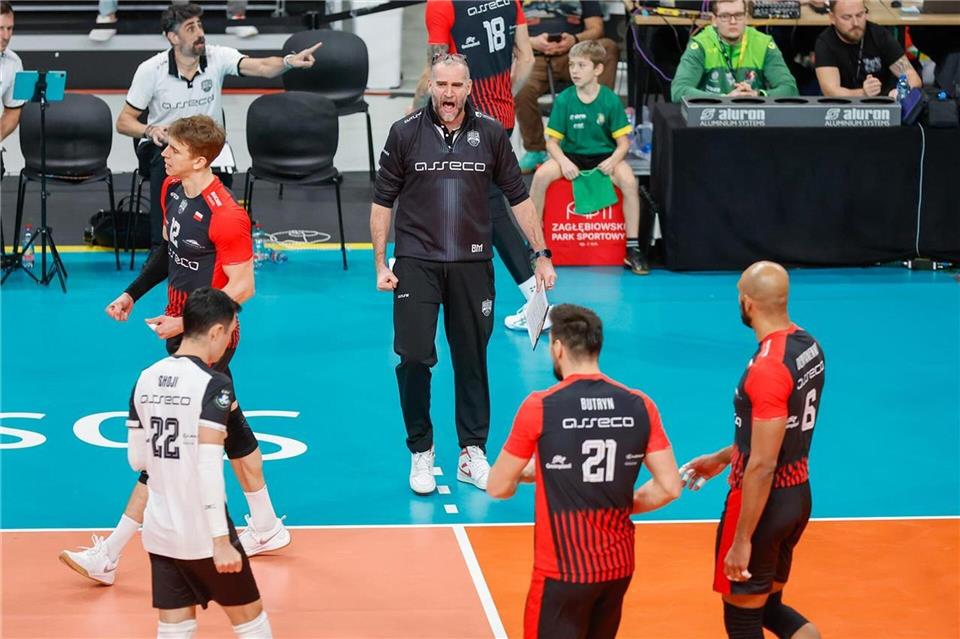 Massimo Botti ist neuer Bundestrainer.-/CEV/dpa