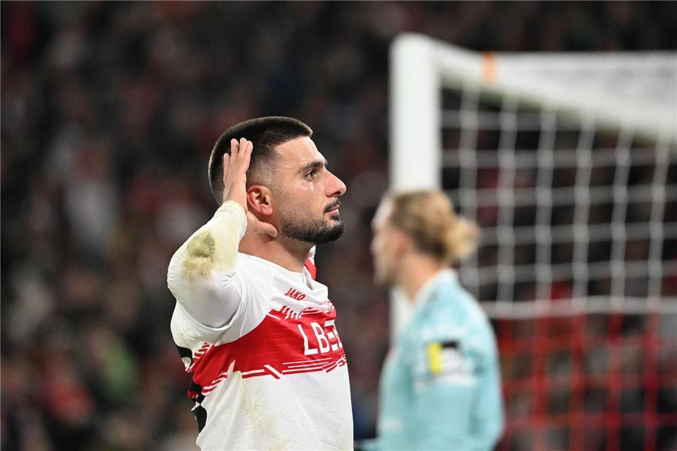 Sonderlob für Undav und Führich von VfB-Trainer Hoeneß Matchwinner gegen Mainz: Deniz UndavMarijan Murat/dpa
