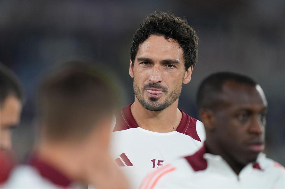 Mats Hummels hat bei der AS Rom noch keine einzige Minute gespielt.Alfredo Falcone/LaPresse via ZUMA Press/dpa