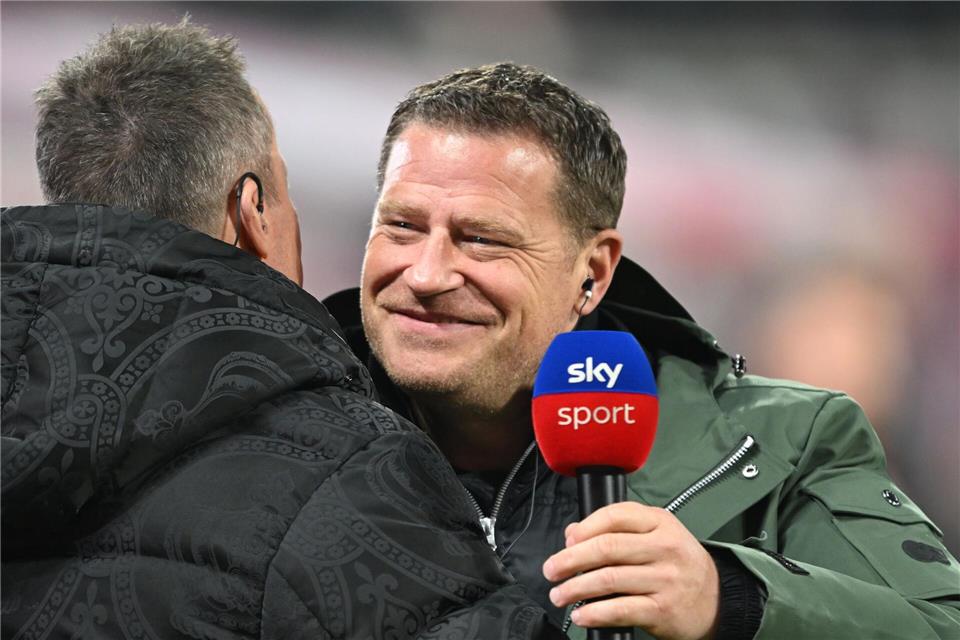 Matthäus (links) und Eberl kennen sich - dass der Bayern-Manager gerade Spaß am Job hat, bezweifelt der TV-Experte. (Archiv-Foto)Robert Michael/dpa