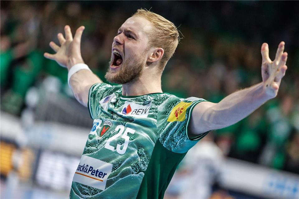 Matthes Langhoff gab in diesem Jahr sein Debüt in der Nationalmannschaft.Andreas Gora/dpa