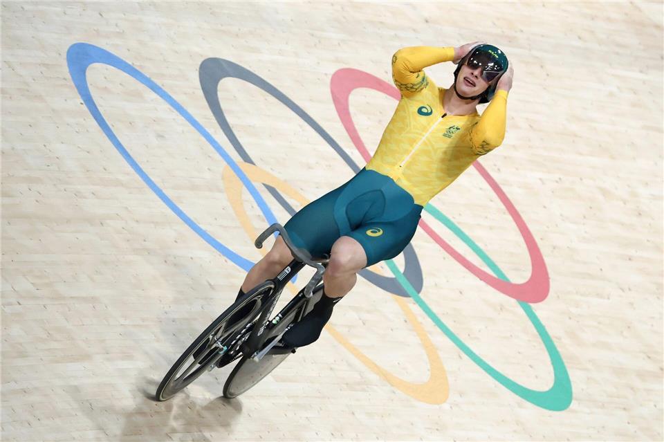 Matthew Richardson, hier noch im Outfit Australiens, fährt innerhalb von 24 Stunden zum zweiten Mal Weltrekord.Jan Woitas/dpa