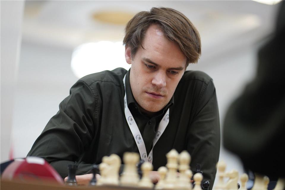 Matthias Blübaum nimmt am WM-Kandidatenturnier auf Zypern teil. (Archivbild)Finn Engesser/Deutscher Schachbund/dpa