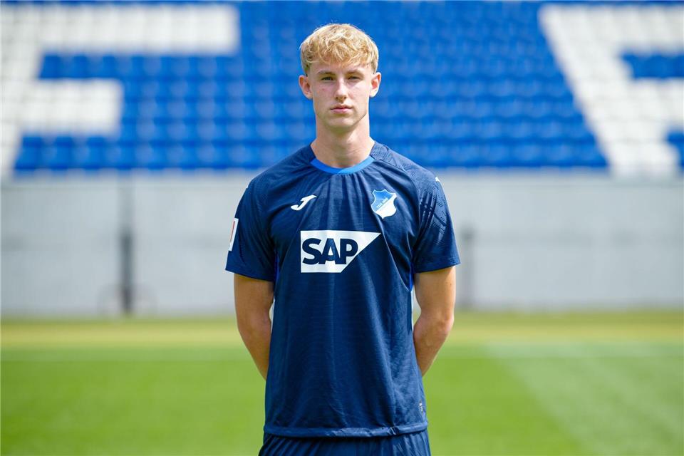 Max Moerstedt eröffnete den Hoffenheimer Torreigen gegen den FC Metz.Uwe Anspach/dpa