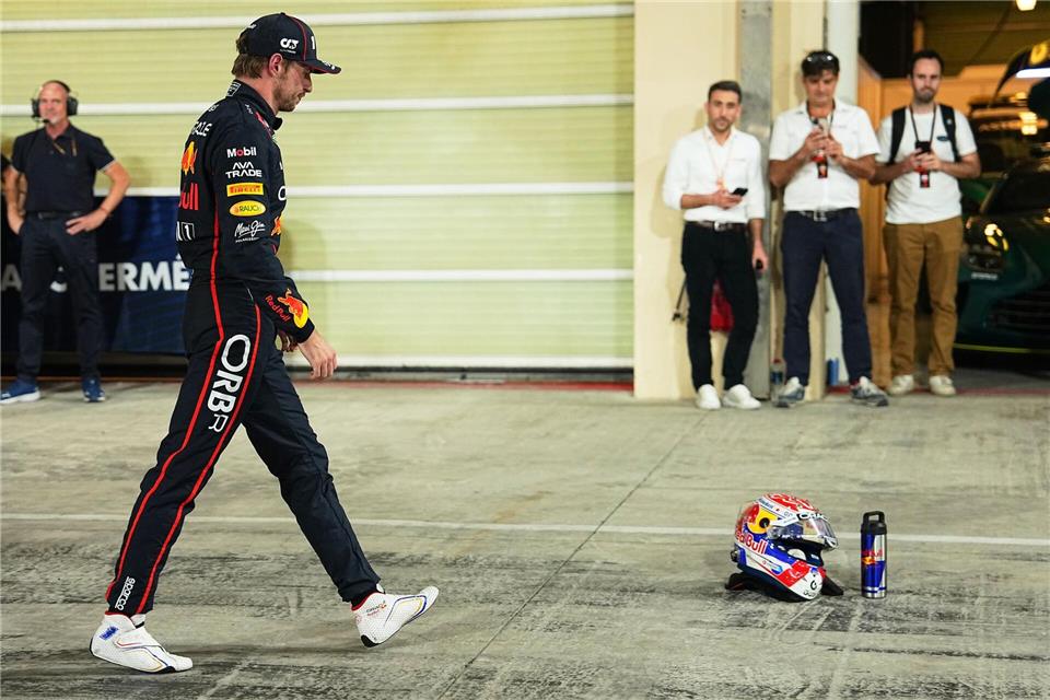 Max Verstappen beendet die Saison trotz verpasstem Titel mit einem sehr guten Gefühl. Fatima Shbair/AP/dpa