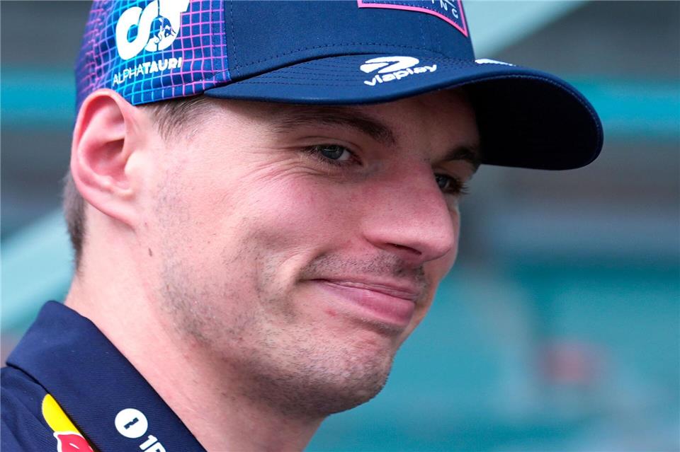 Max Verstappen gehört zu den Mitfavoriten auf dem Nürburgring. (Archivbild)Rebecca Blackwell/AP/dpa