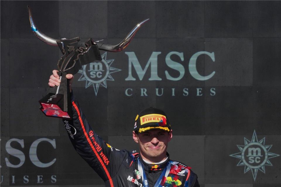 Max Verstappen holt im Titelkampf immer mehr auf.Nick Didlick/AP/dpa