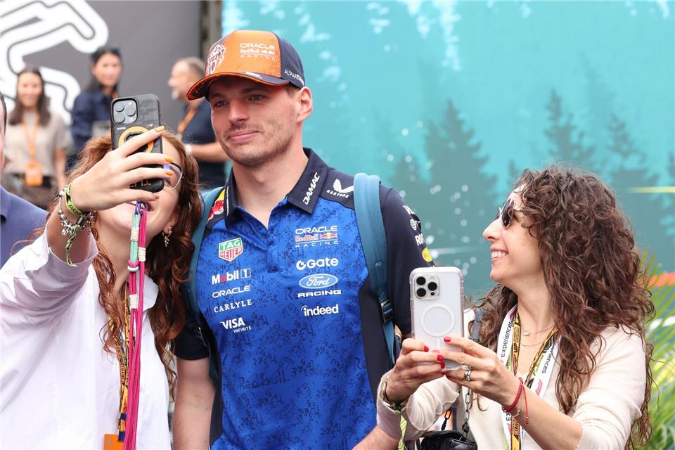 Max Verstappen ist in Belgien gefragt.Omar Havana/AP/dpa