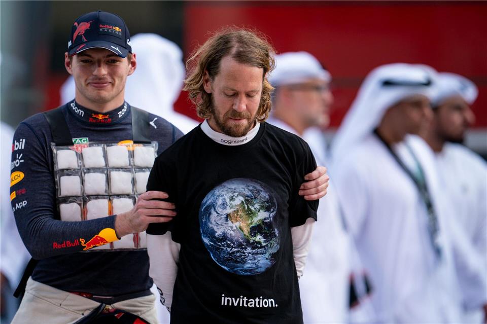 Max Verstappen (l) nimmt Sebastian Vettels Le-Mans-Idee gerne auf. (Archivbild)James Gasperotti/ZUMA Press Wire/dpa